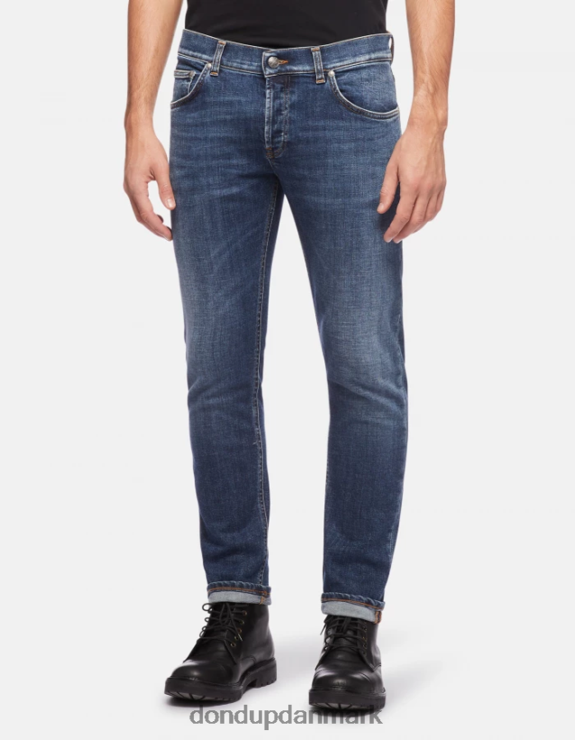 mius slim-fit stretch denim jeans Mænd 0XD0D0631 blå DONDUP beklædning