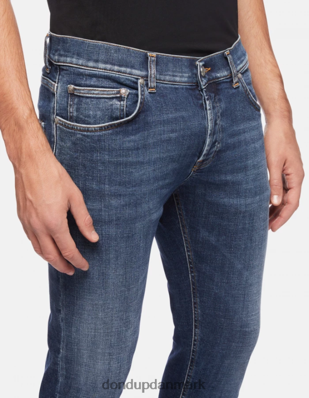 mius slim-fit stretch denim jeans Mænd 0XD0D0631 blå DONDUP beklædning