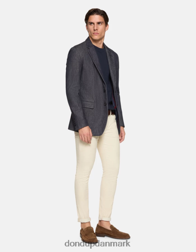 travis slim-fit bomuldsbukser Mænd 0XD0D0578 burro DONDUP beklædning