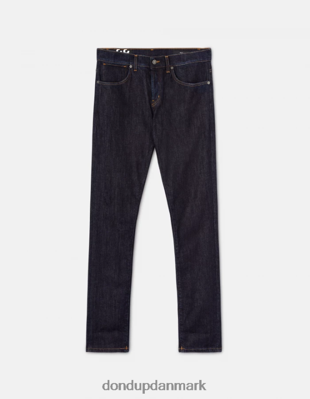 travis slim-fit jeans i stretch kashmir denim Mænd 0XD0D0604 blå DONDUP beklædning
