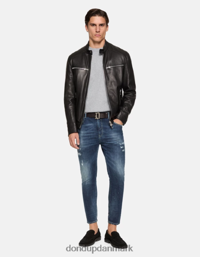 alex super skinny jeans i stretchdenim Mænd 0XD0D0565 blå DONDUP beklædning