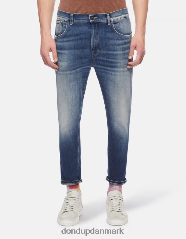 alex super skinny jeans i stretchdenim Mænd 0XD0D0572 blå DONDUP beklædning
