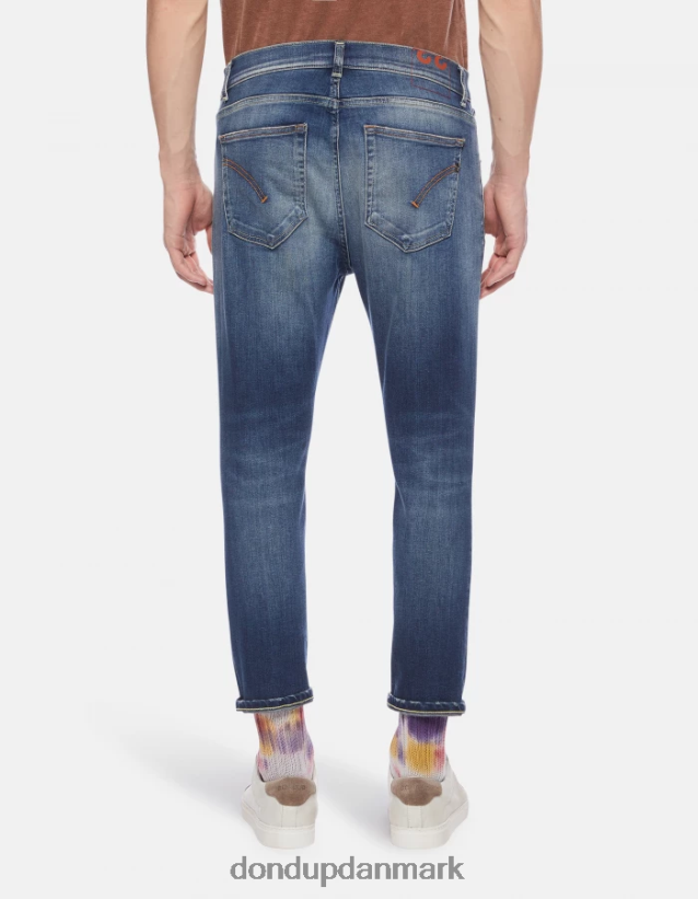 alex super skinny jeans i stretchdenim Mænd 0XD0D0572 blå DONDUP beklædning