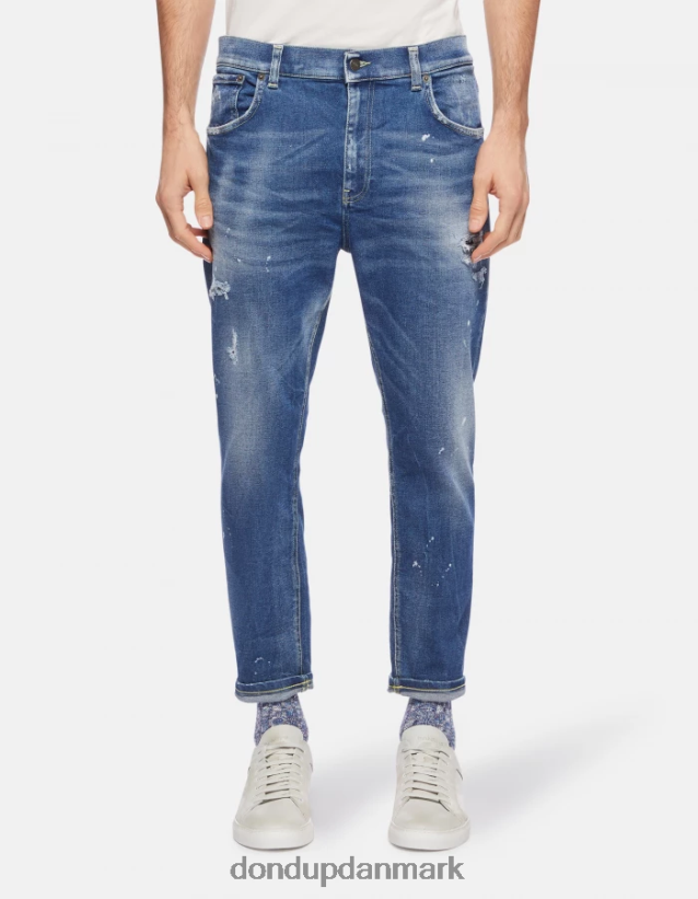 alex super skinny jeans i stretchdenim Mænd 0XD0D0576 blå DONDUP beklædning