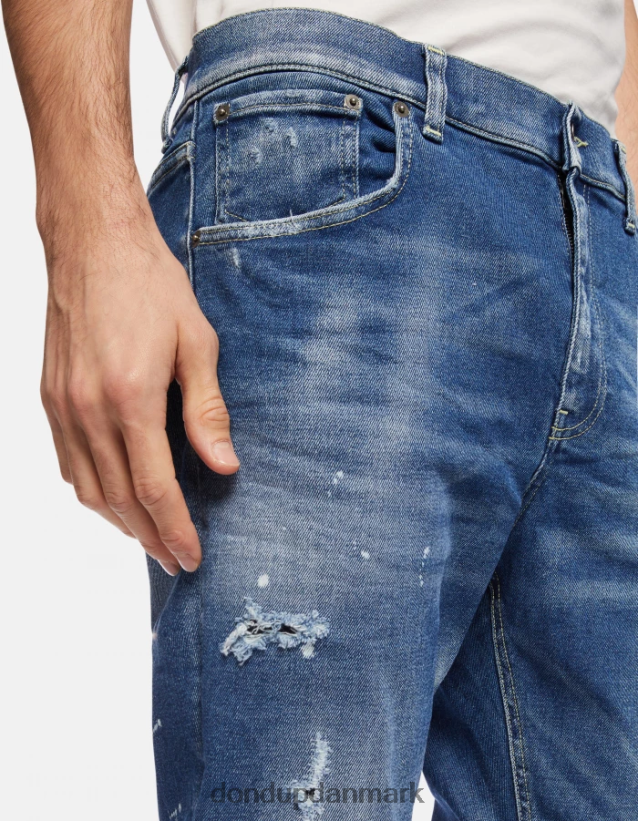 alex super skinny jeans i stretchdenim Mænd 0XD0D0576 blå DONDUP beklædning