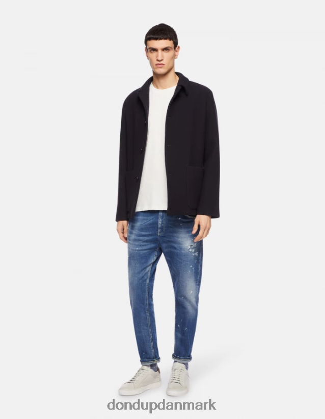 alex super skinny jeans i stretchdenim Mænd 0XD0D0576 blå DONDUP beklædning