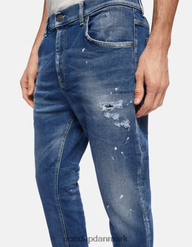 alex super skinny jeans i stretchdenim Mænd 0XD0D0576 blå DONDUP beklædning