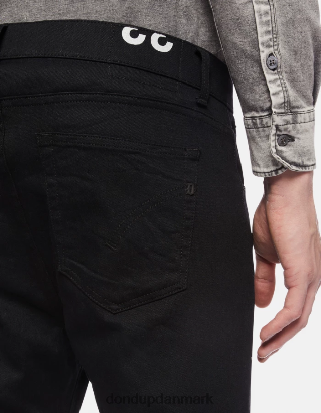 alex super skinny jeans i stretchdenim Mænd 0XD0D0587 sort DONDUP beklædning