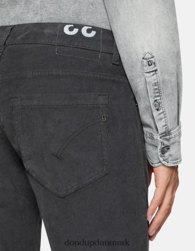 george fløjl skinny bukser Mænd 0XD0D0644 fumo DONDUP beklædning