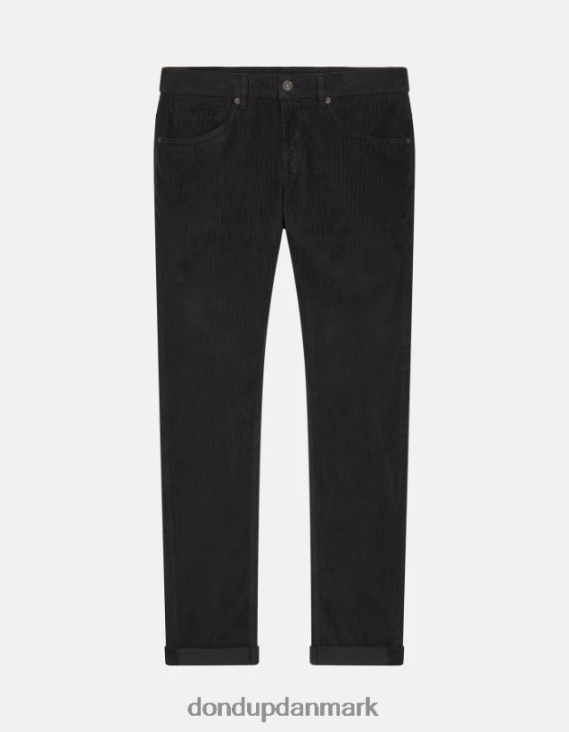 george fløjl skinny bukser Mænd 0XD0D0644 fumo DONDUP beklædning