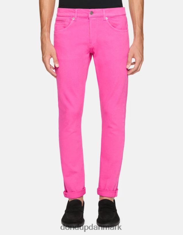 george skinny jeans i bull stretch denim Mænd 0XD0D0637 orkidé DONDUP beklædning