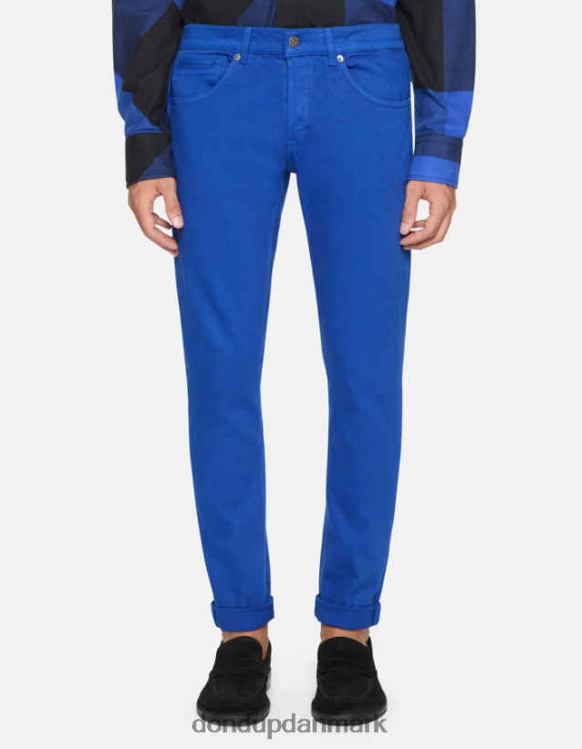 george skinny jeans i bull stretch denim Mænd 0XD0D0638 kongeblå DONDUP beklædning