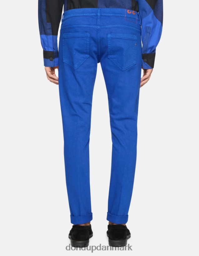 george skinny jeans i bull stretch denim Mænd 0XD0D0638 kongeblå DONDUP beklædning