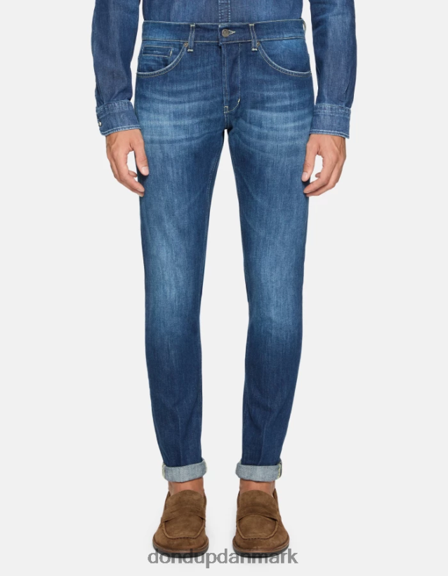 george skinny jeans i stretchdenim Mænd 0XD0D0575 blå DONDUP beklædning