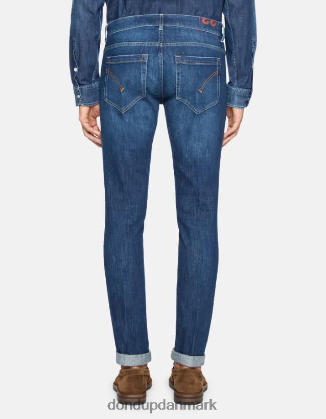 george skinny jeans i stretchdenim Mænd 0XD0D0575 blå DONDUP beklædning