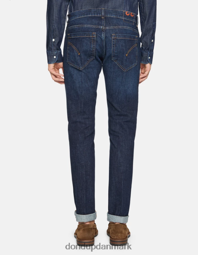 george skinny jeans i stretchdenim Mænd 0XD0D0609 blå DONDUP beklædning