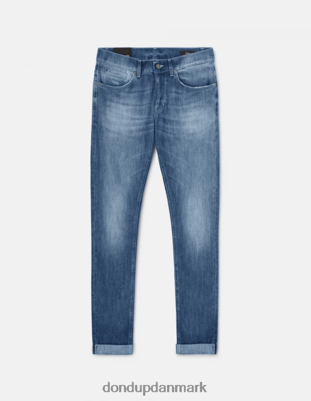 george skinny jeans i stretchdenim Mænd 0XD0D0659 blå DONDUP beklædning