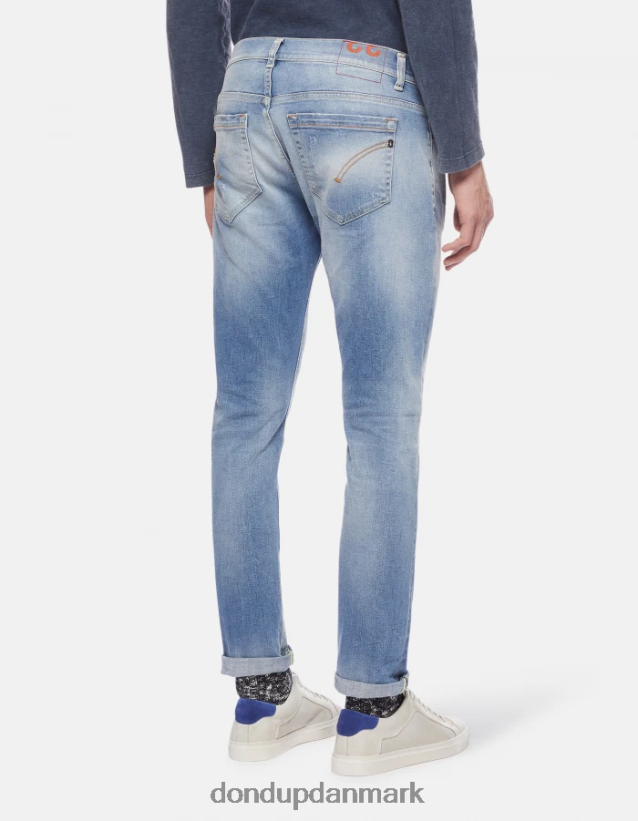 george skinny jeans i stretchdenim Mænd 0XD0D0660 blå DONDUP beklædning