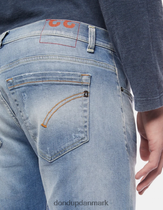 george skinny jeans i stretchdenim Mænd 0XD0D0660 blå DONDUP beklædning