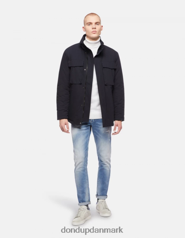 george skinny jeans i stretchdenim Mænd 0XD0D0660 blå DONDUP beklædning