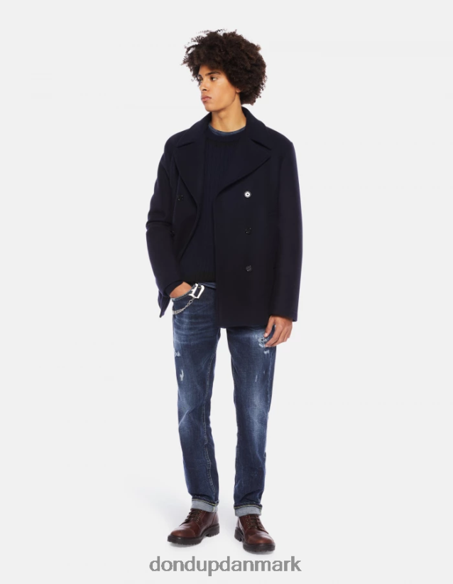 george skinny jeans i stretchdenim Mænd 0XD0D0661 blå DONDUP beklædning