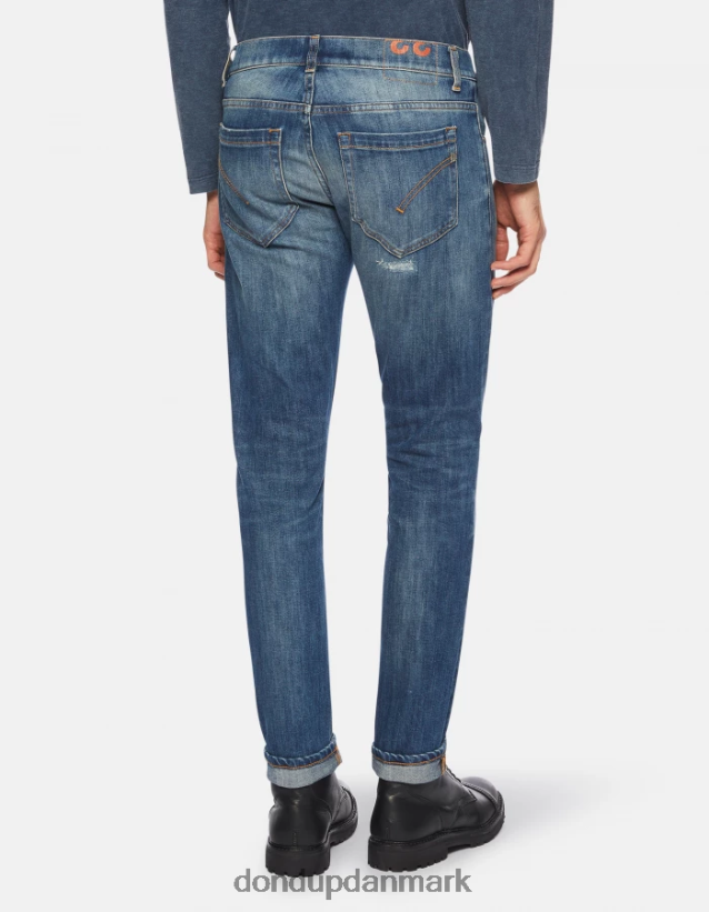 george skinny jeans i stretchdenim Mænd 0XD0D0667 blå DONDUP beklædning