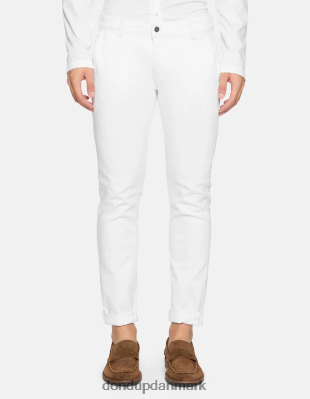 konor skinny jeans i bull stretch denim Mænd 0XD0D0664 hvid DONDUP beklædning