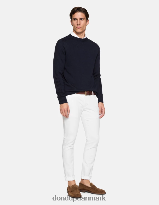 konor skinny jeans i bull stretch denim Mænd 0XD0D0664 hvid DONDUP beklædning