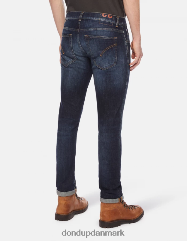 ritchie skinny jeans i stretchdenim Mænd 0XD0D0662 blå DONDUP beklædning