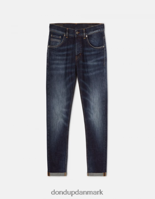 ritchie skinny jeans i stretchdenim Mænd 0XD0D0662 blå DONDUP beklædning