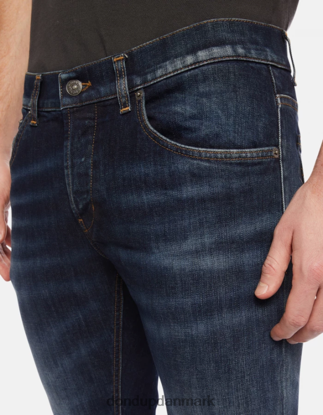 ritchie skinny jeans i stretchdenim Mænd 0XD0D0662 blå DONDUP beklædning