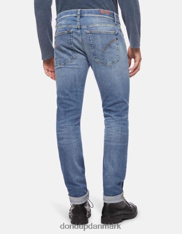 ritchie skinny jeans i stretchdenim Mænd 0XD0D0668 blå DONDUP beklædning