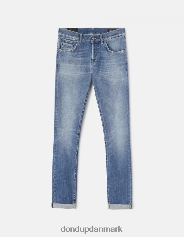 ritchie skinny jeans i stretchdenim Mænd 0XD0D0668 blå DONDUP beklædning