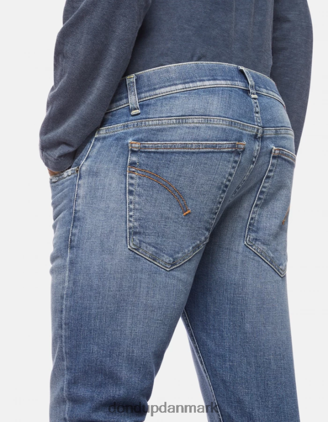 ritchie skinny jeans i stretchdenim Mænd 0XD0D0668 blå DONDUP beklædning