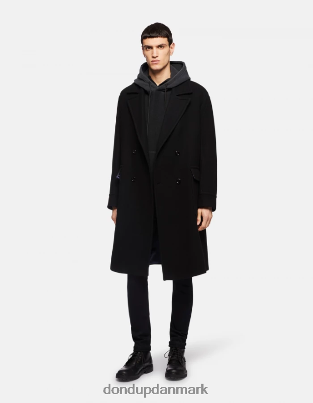 ritchie skinny jeans i stretchdenim Mænd 0XD0D0674 sort DONDUP beklædning