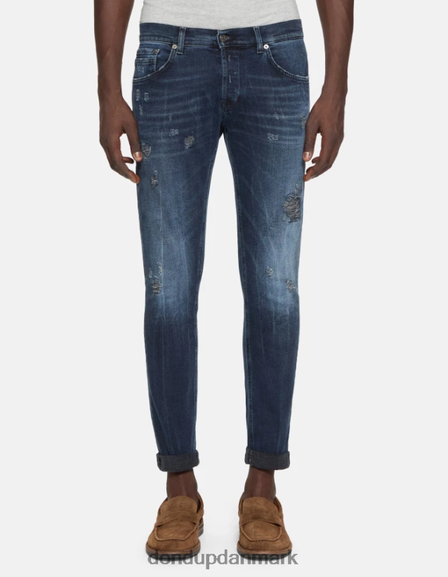 ritchie skinny jeans i stretchdenim Mænd 0XD0D0676 blå tuareg DONDUP beklædning