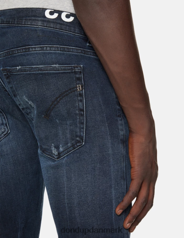 ritchie skinny jeans i stretchdenim Mænd 0XD0D0676 blå tuareg DONDUP beklædning