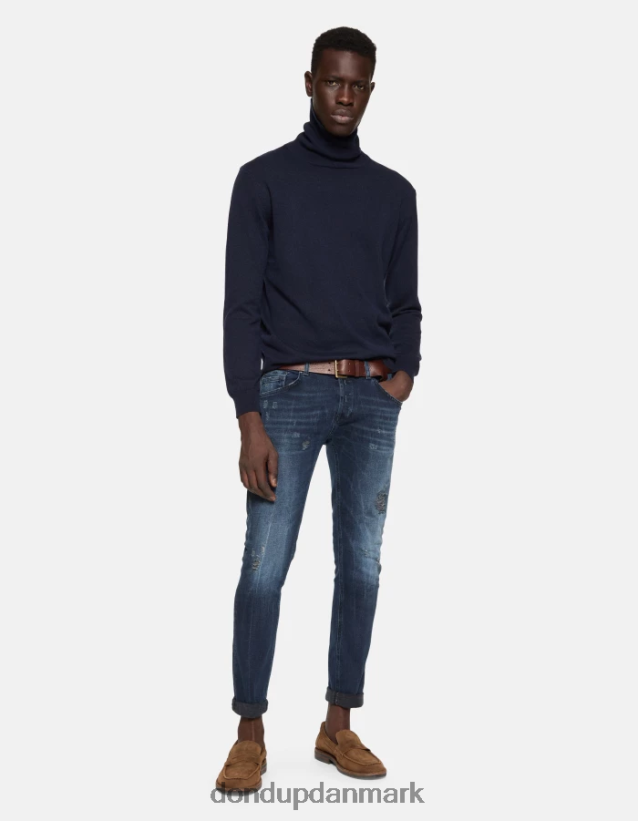 ritchie skinny jeans i stretchdenim Mænd 0XD0D0676 blå tuareg DONDUP beklædning