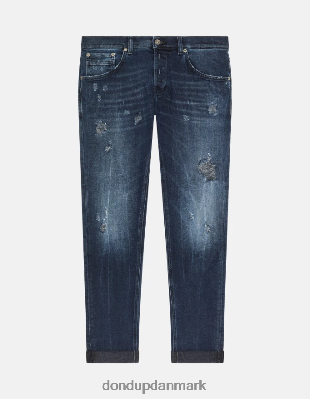ritchie skinny jeans i stretchdenim Mænd 0XD0D0676 blå tuareg DONDUP beklædning