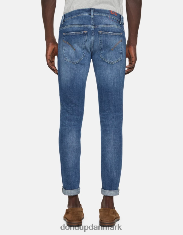 ritchie skinny jeans i stretchdenim Mænd 0XD0D0677 blå DONDUP beklædning
