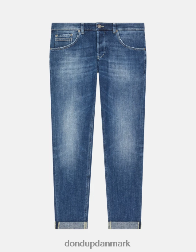 ritchie skinny jeans i stretchdenim Mænd 0XD0D0677 blå DONDUP beklædning