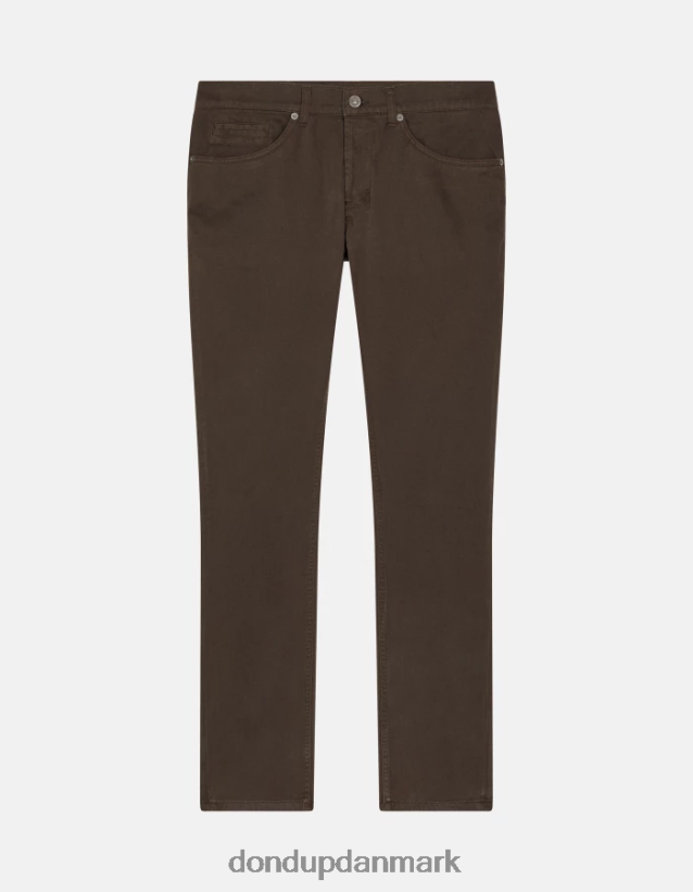 skinny bukser i george bomuld Mænd 0XD0D0646 castoro DONDUP beklædning