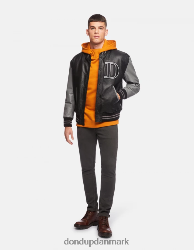 skinny bukser i george bomuld Mænd 0XD0D0651 fumo DONDUP beklædning