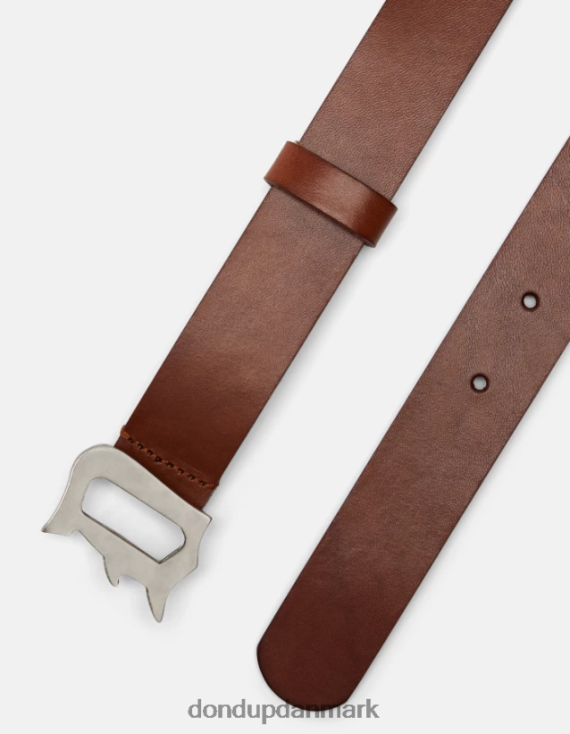 læderbælte Mænd 0XD0D0960 bruciato DONDUP tilbehør