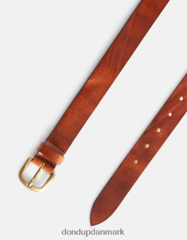 vintage læderbælte Mænd 0XD0D0966 cuoio DONDUP tilbehør