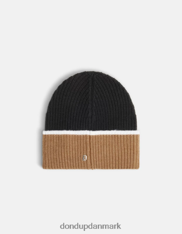 uld hat Mænd 0XD0D0939 sort og champagne DONDUP tilbehør