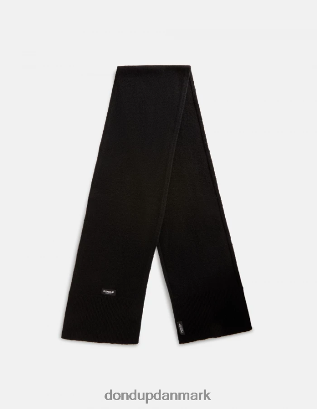 kashmir tørklæde Mænd 0XD0D01007 sort DONDUP tilbehør