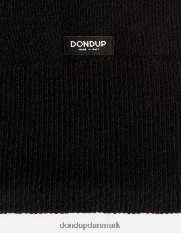 kashmir tørklæde Mænd 0XD0D01007 sort DONDUP tilbehør