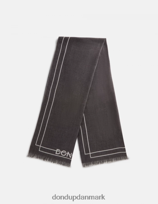 uld- og bomuldstørklæde Mænd 0XD0D01017 fumo DONDUP tilbehør