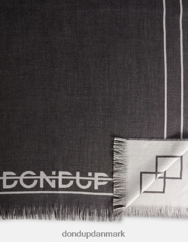 uld- og bomuldstørklæde Mænd 0XD0D01017 fumo DONDUP tilbehør